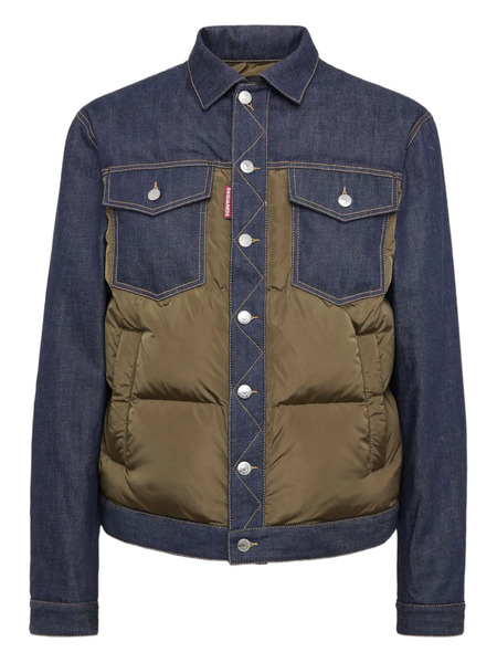  Dsquared2 Plumífero Jean - Azul 