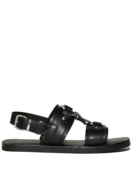  Dsquared2 Sandalias Con Apliques - Negro 