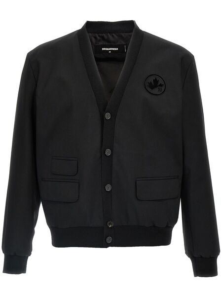  Dsquared2 Sudadera Chic Worsted - Negro 