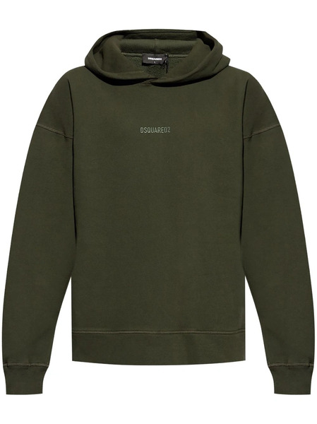  Dsquared2 Sudadera Con Capucha Y Logo - Verde 