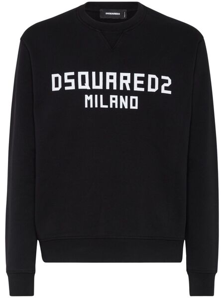  Dsquared2 Sudadera Con Cuello Redondo - Negro 
