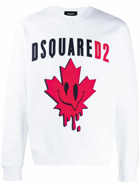  Dsquared2 Sudadera Con Logo - Blanco 