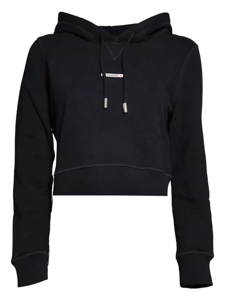  Dsquared2 Sudadera Logo Mini Con Capucha - Negro 