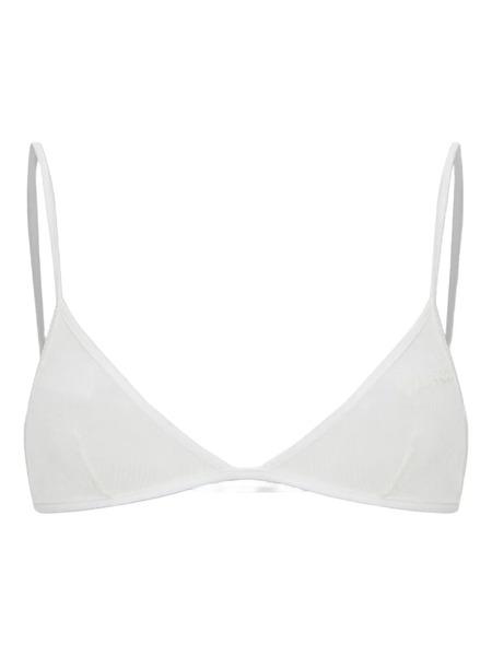  Dsquared2 Sujetador Con Logo Bordado - Blanco 