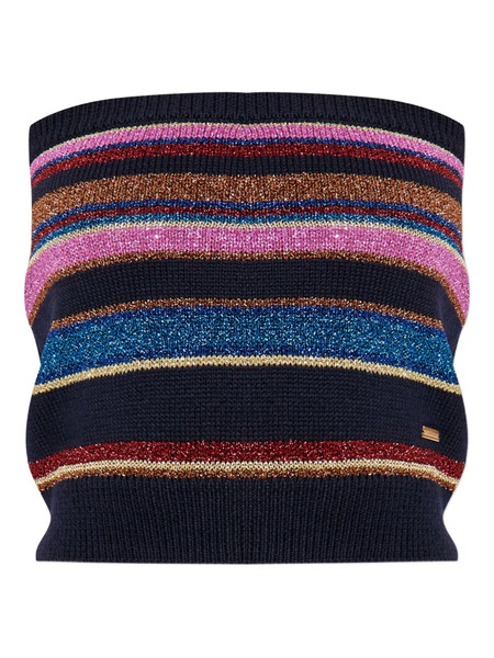  Dsquared2 Top A Rayas - Negro 