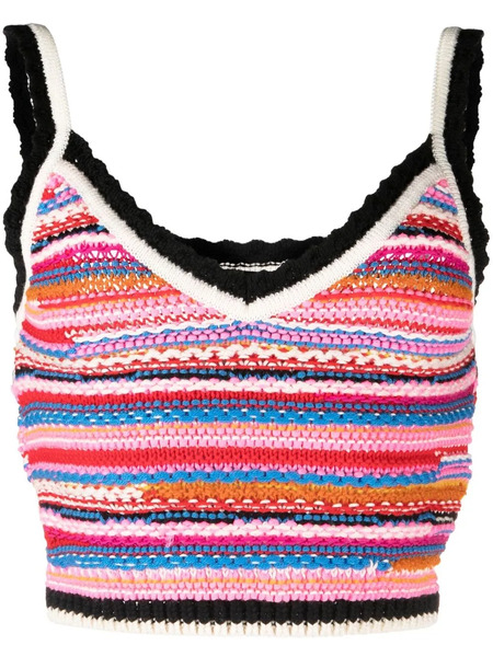  Dsquared2 Top A Rayas - Rosa 