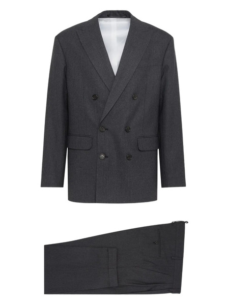  Dsquared2 Traje A Rayas Diplomáticas - Gris 