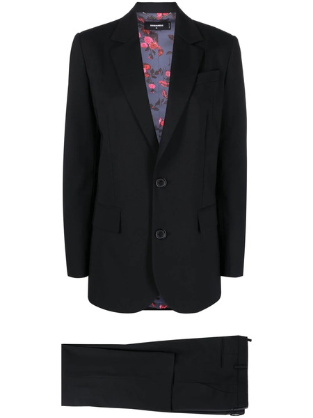  Dsquared2 Traje Con Botones - Negro 