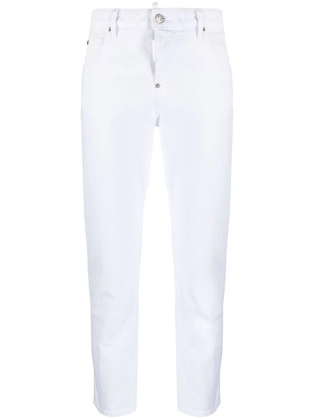  Dsquared2 Vaqueros Capri - Blanco 