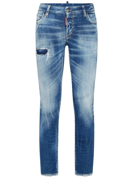  Dsquared2 Vaqueros Con Efecto Envejecido - Azul 