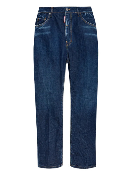  Dsquared2 Vaqueros Con Efecto Envejecido - Azul 
