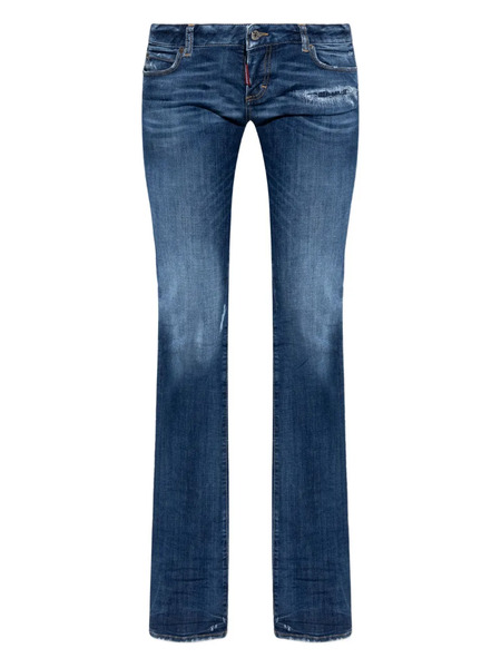  Dsquared2 Vaqueros Con Efecto Envejecido - Azul 