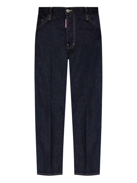  Dsquared2 Vaqueros Con Etiqueta Del Logo - Azul 