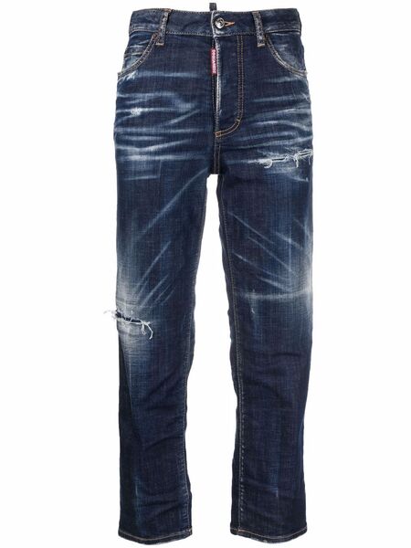  Dsquared2 Vaqueros Rectos - Azul 