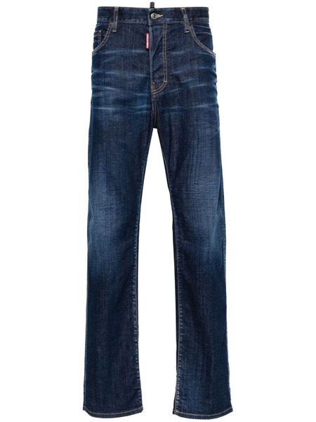  Dsquared2 Vaqueros Rectos 642 - Azul 