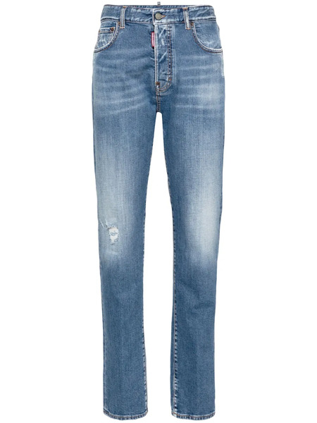  Dsquared2 Vaqueros Rectos 642 - Azul 