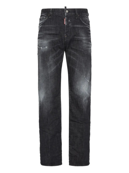  Dsquared2 Vaqueros Rectos - Negro 