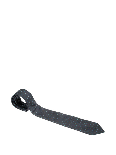  Dunhill Corbata De Seda - Negro 