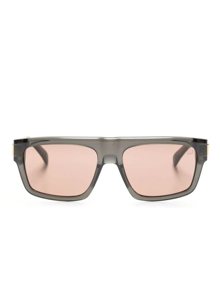  Dunhill Gafas De Sol Con Montura Rectangular - Gris 