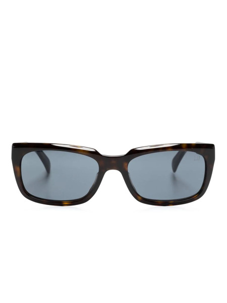  Dunhill Gafas De Sol Con Montura Rectangular - Marrón 