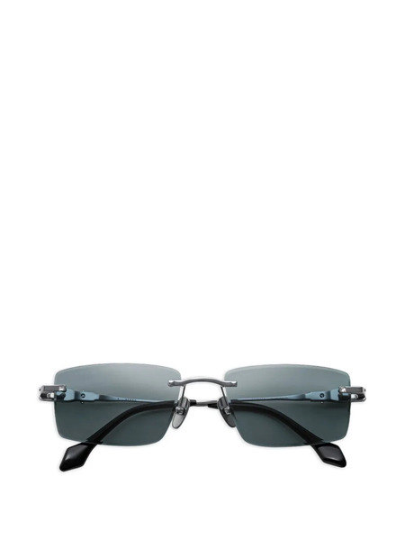  Dyrka Gafas De Sol Con Diseño Rectangular - Plateado 