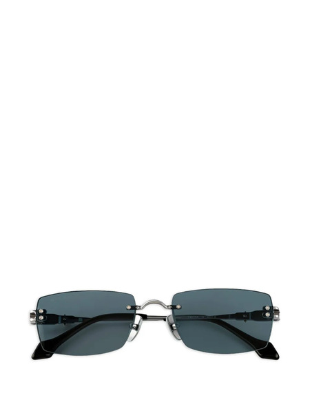  Dyrka Gafas De Sol Con Diseño Rectangular - Plateado 