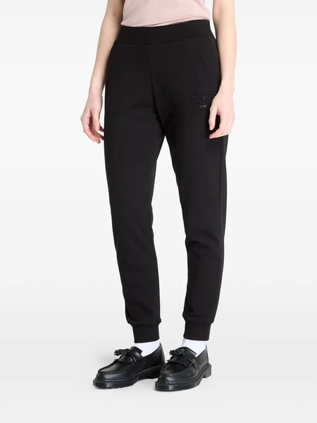  Ea7 Emporio Armani Pantalones De Chándal Con Logo - Negro 