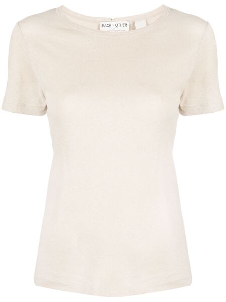  Each X Other Camiseta Con Cuello Redondo - Neutro 