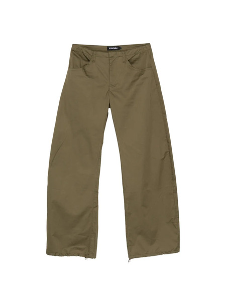  Eb Denim Pantalones Isla Cinch Con Bolsillo - Verde 