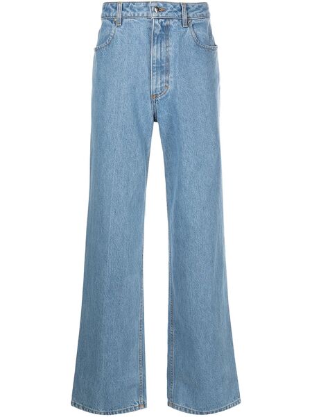  Eckhaus Latta Vaqueros Anchos - Azul 