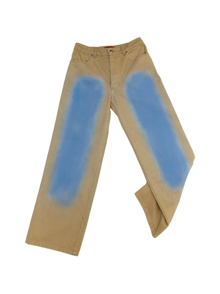  Eckhaus Latta Vaqueros Con Efecto De Espray - Neutro 