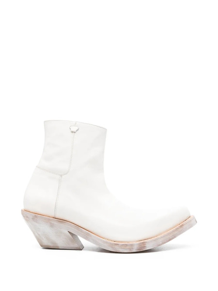  Egonlab. Botas Spike De Piel - Blanco 