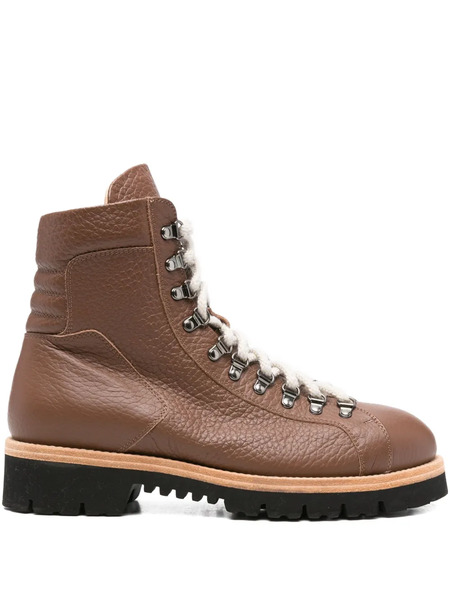  Eleventy Botas De Cuero - Marrón 