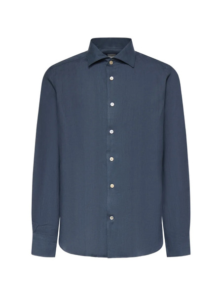  Eleventy Camisa Con Botones - Azul 