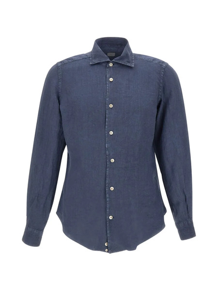  Eleventy Camisa Con Botones - Azul 