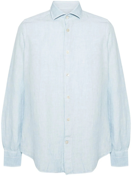  Eleventy Camisa Texturizada - Azul 