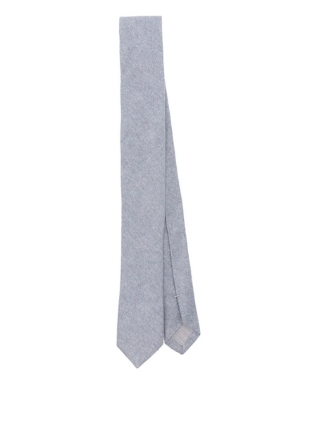  Eleventy Corbata Con Extremo En Punta - Azul 