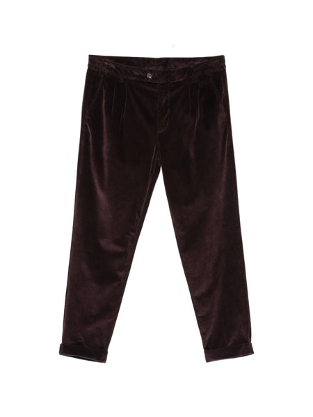  Eleventy Pantalones De Pana Con Pinzas - Rojo 