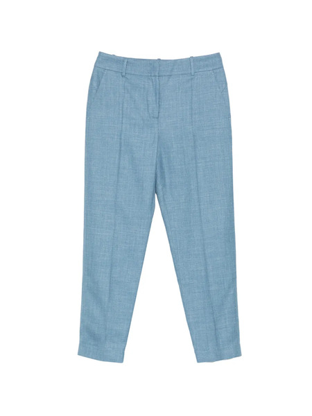  Eleventy Pantalones Plisados - Azul 