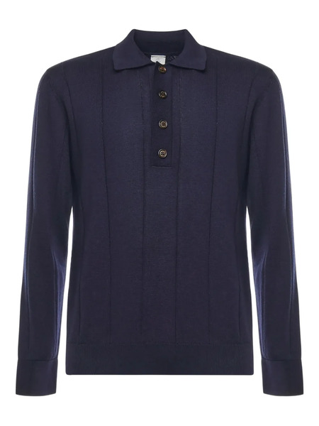  Eleventy Polo De Punto - Azul 