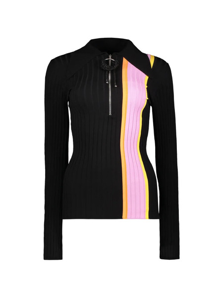  Ellery Top A Paneles - Negro 