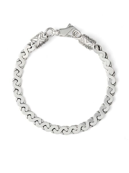  Emanuele Bicocchi Pulsera Infinity Loop - Plateado 