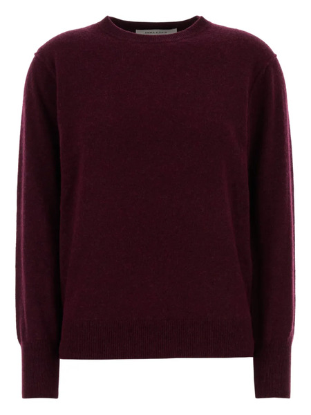  Emma E Gaia Jersey Con Cuello Redondo - Rojo 