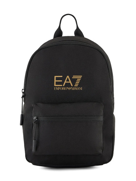  Emporio Armani Kids Mochila Con Logo Estampado - Negro 