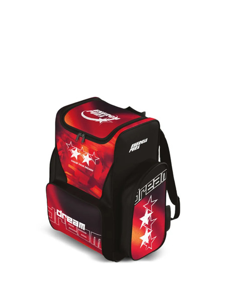  Energia Pura Kids Mochila Con Motivo De Estrellas - Rojo 