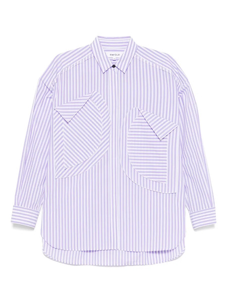 Enföld Camisa Con Apliques - Morado 