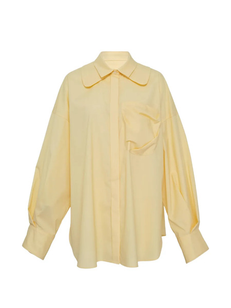  Enföld Camisa De Manga Larga - Amarillo 