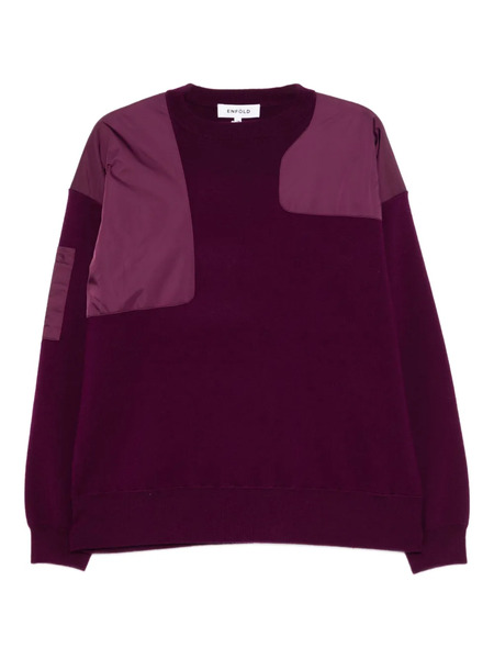  Enföld Jersey Con Diseño Patchwork - Morado 