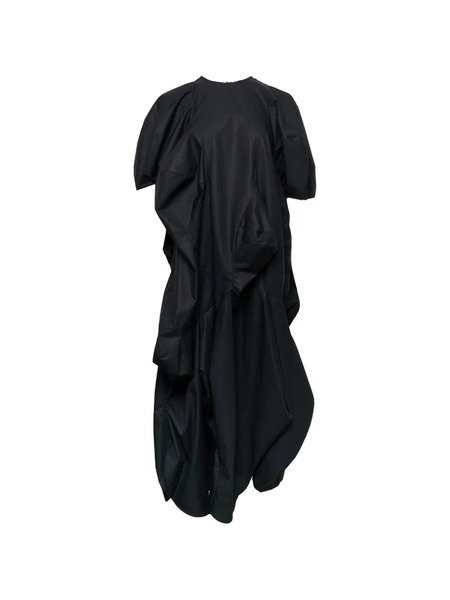  Enföld Vestido Planet Drapeado - Negro 