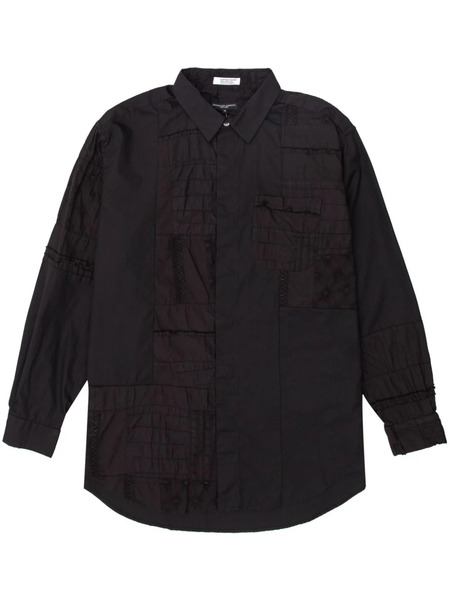  Engineered Garments Camisa Con Diseño Patchwork - Negro 